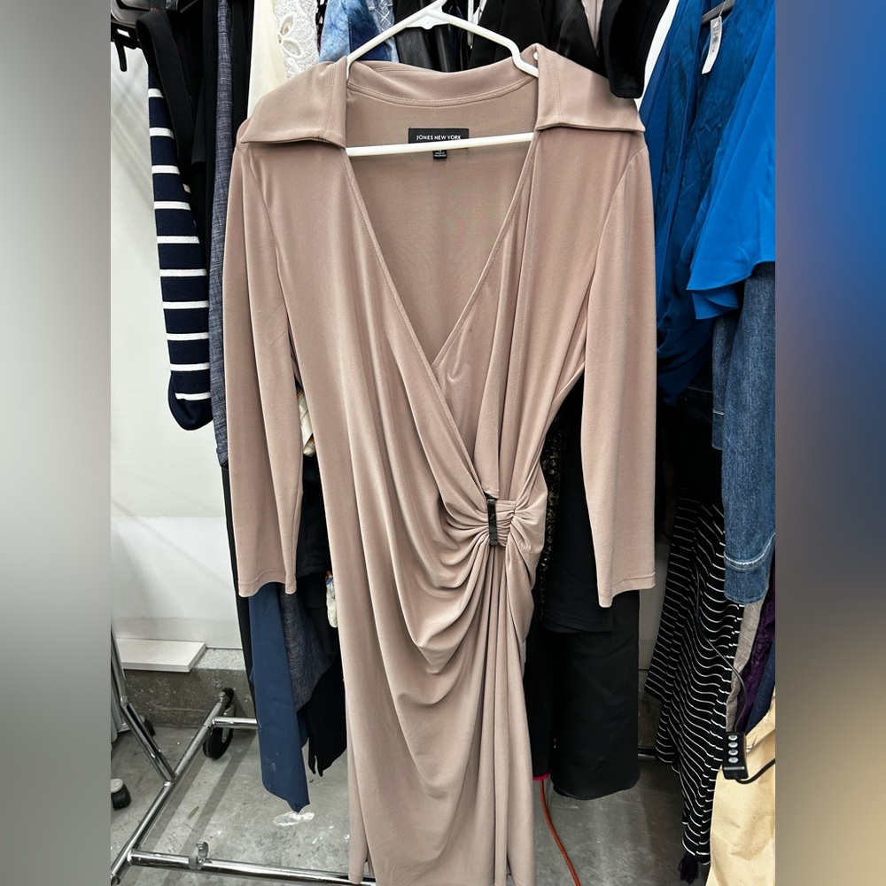 Jones New York Beige Dress